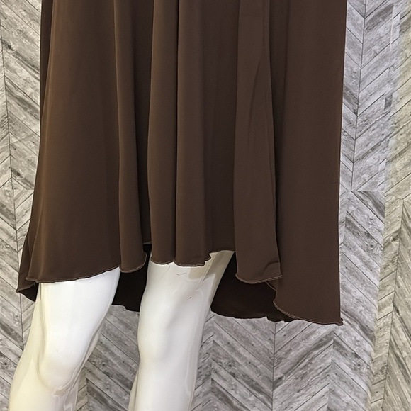 Jessica Brown Flowy Dress- Cross Over Chest (Petite), size 16 - Picture 9 of 11